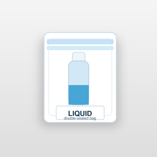 Liquid sealing (+ LIQUID label)